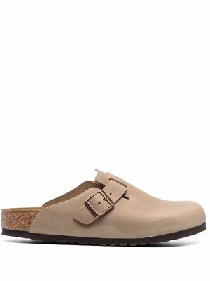 Birkenstock buckled leather loafers - Neutrals