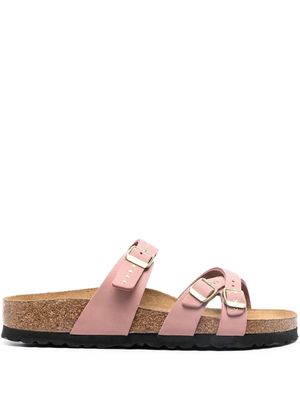 Birkenstock Franca buckle-strap 35mm sandals - Pink