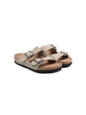 Birkenstock Kids Arizona double-buckle sandals - Neutrals