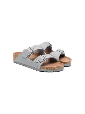 Birkenstock Kids Arizona slip-on sandals - Grey
