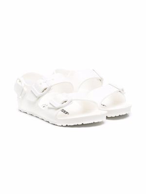 Birkenstock Kids Milano buckle-fastening sandals - White