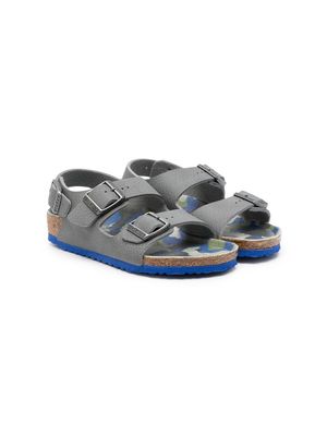 Birkenstock Kids Milano buckle-strap sandals - Blue