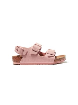 Birkenstock Kids Milano double-buckle sandals - Pink