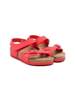 Birkenstock Kids Rio-double strap sandals - Red
