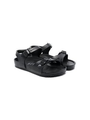 Birkenstock Kids Rio rubber sandals - Black