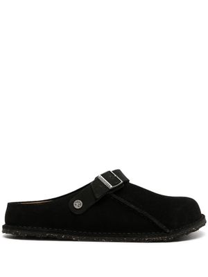 Birkenstock Lutry Premium suede slippers - Black