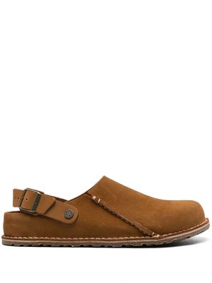 Birkenstock Lutry suede sandals - Brown