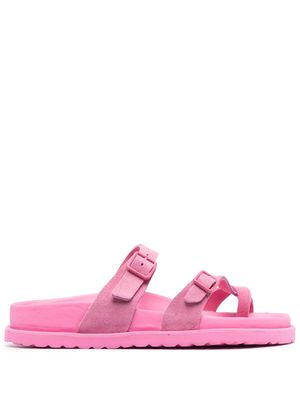 Birkenstock Mayari suede sandals - Pink