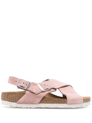 Birkenstock slingback suede sandals - Pink