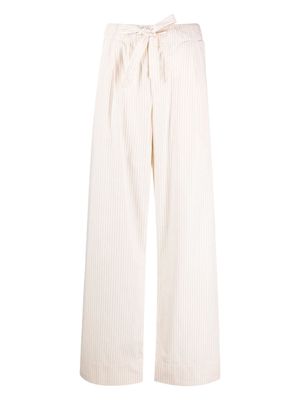 Birkenstock striped organic cotton pyjama bottom - Neutrals