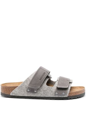 Birkenstock Uji leather sandals - Grey