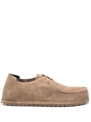 Birkenstock Utti suede derby shoes - Brown