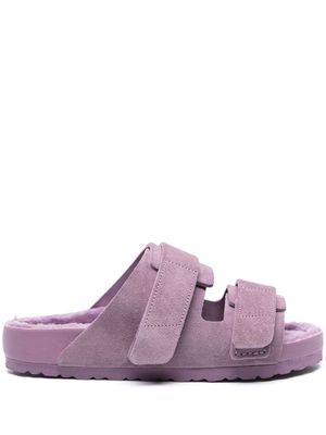 Birkenstock x Tekla Uji suede sandals - Purple
