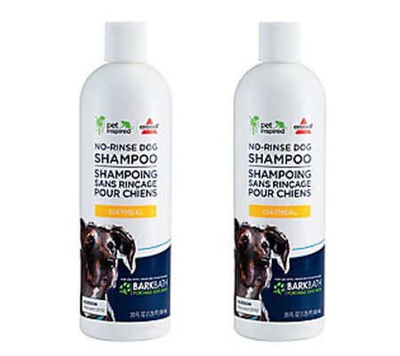 Bissell Set of 2 Oatmeal No-Rinse Dog Shampoo