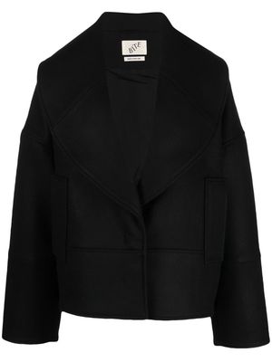 BITE Studios button-down wool coat - Black