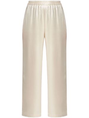 BITE Studios Leone straight-leg silk trousers - Neutrals