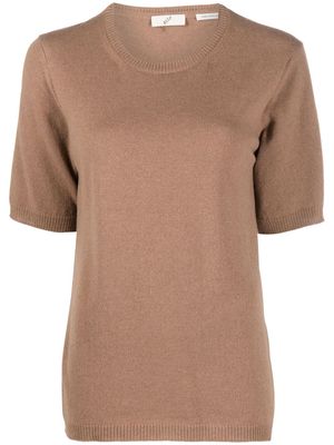 BITE Studios short-sleeve knitted T-shirt - Brown