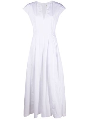 BITE Studios sleeveless organic cotton maxi dress - White