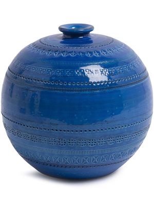 BITOSSI CERAMICHE Rimini Blue bowl vase
