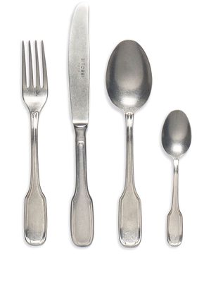 Bitossi Home 24 piece sterling silver cutlery set