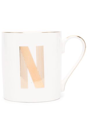 Bitossi Home Letter N porcelain mug - Neutrals