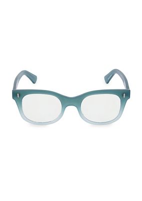 Bixby 49MM Square Blue Light Reading Glasses