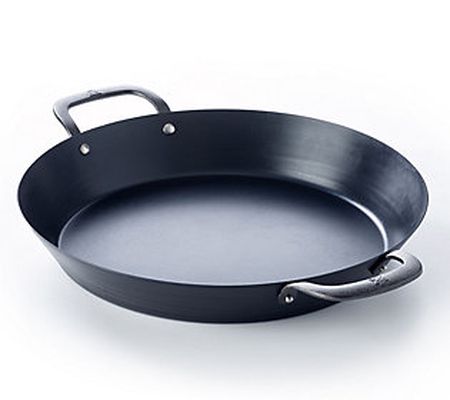 BK Black 15" Seasoned Carbon Steel Paella Pan