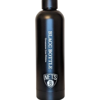 Blacc Bottle Brooklyn Nets 25oz. Stainless Steel Water Bottle