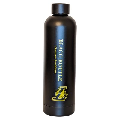 Blacc Bottle Los Angeles Lakers 25oz. Stainless Steel Water Bottle