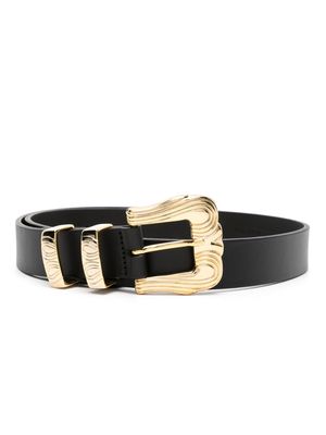 Black & Brown Diana curb-chain belt
