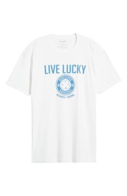 Black Clover Authentic Luck 11 Graphic Tee in White