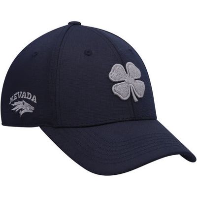 Black Clover Men's Black Nevada Wolf Pack Spirit Flex Hat in Navy