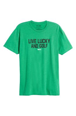 Black Clover Men's Lucky Graphic Tee in Kelly Green