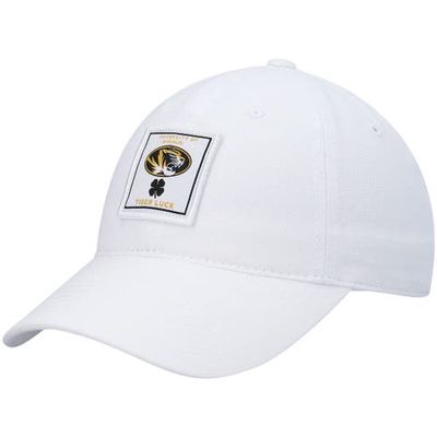 Black Clover Men's White Missouri Tigers Dream Adjustable Hat