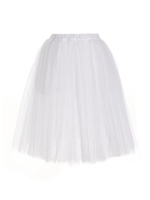 Black Comme des Garçons Tulle Midi Skirt