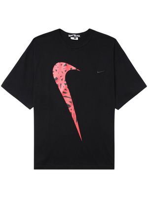 Black Comme Des Garçons x Nike logo-print T-shirt