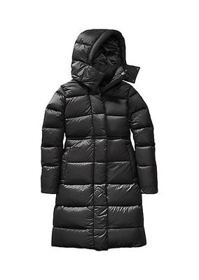 Black Label Arosa Quilted Hooded Parka