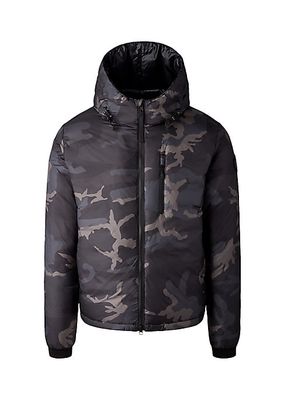 Black Label Lodge Print Hoody Coat