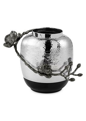 Black Orchid Small Marble Vase