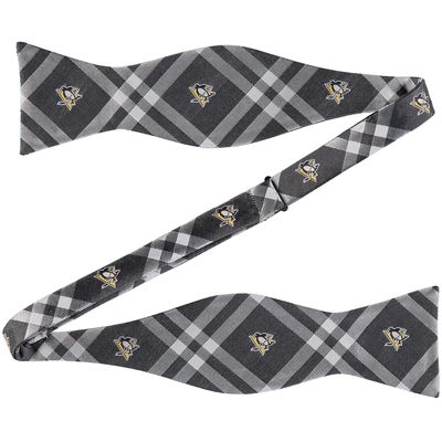 Black Pittsburgh Penguins Rhodes Self-Tie Bow Tie