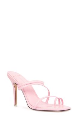 BLACK SUEDE STUDIO Cindy Stiletto Sandal in Pink Leather