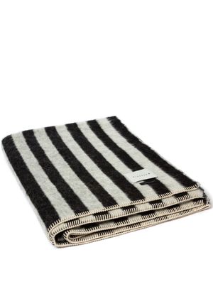 BLACKSAW Heirloom striped blanket