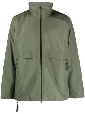 BLAEST zip-up high-neck lightweight jacket - Green