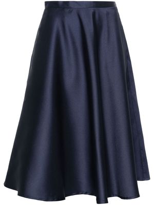 Blanca Vita A-line midi skirt - Blue