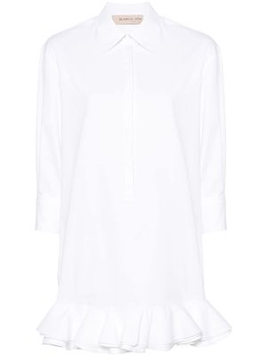 Blanca Vita Acaly ruffle-detail dress - White