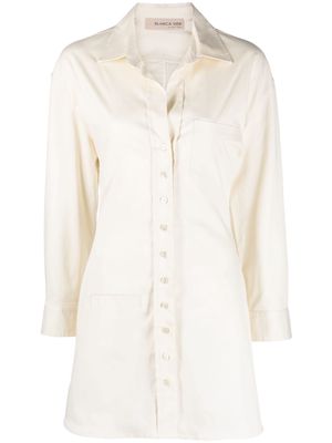 Blanca Vita Catalpa cotton shirtdress - Neutrals