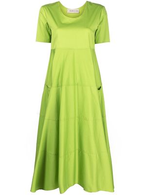Blanca Vita flared T-shirt dress - Green