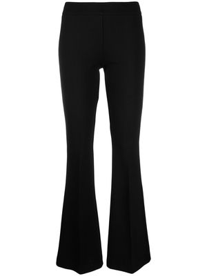 Blanca Vita mid-rise flared trousers - Black