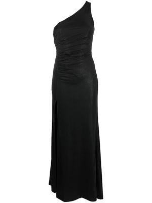 Blanca Vita one-shoulder fitted dress - Black