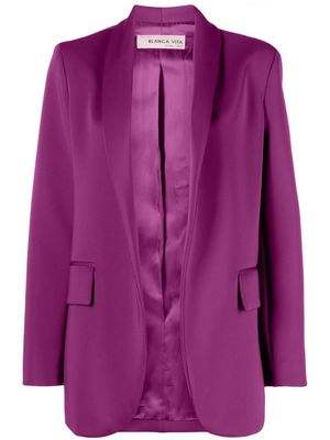 Blanca Vita open-front blazer - Pink